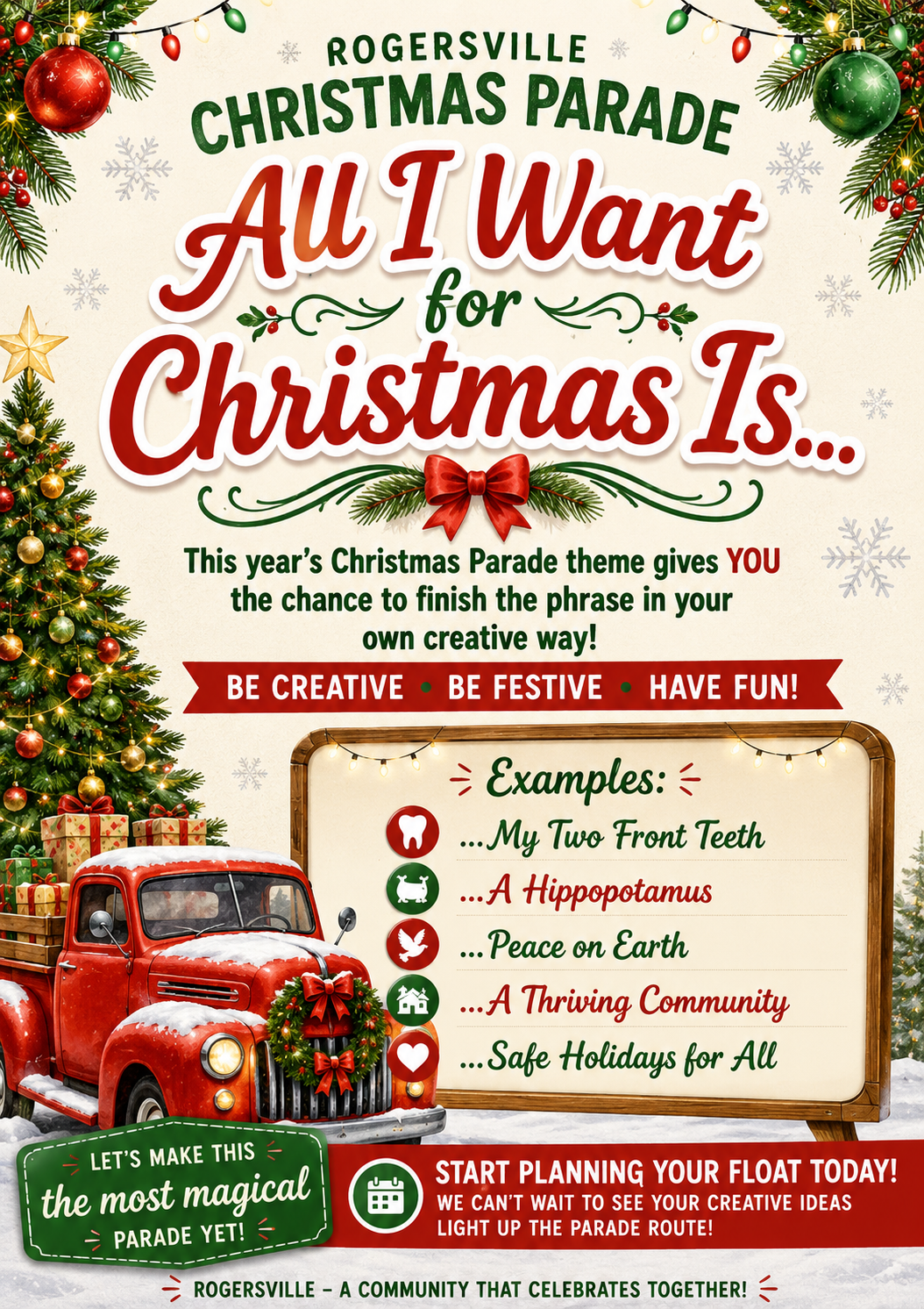 Christmas Float